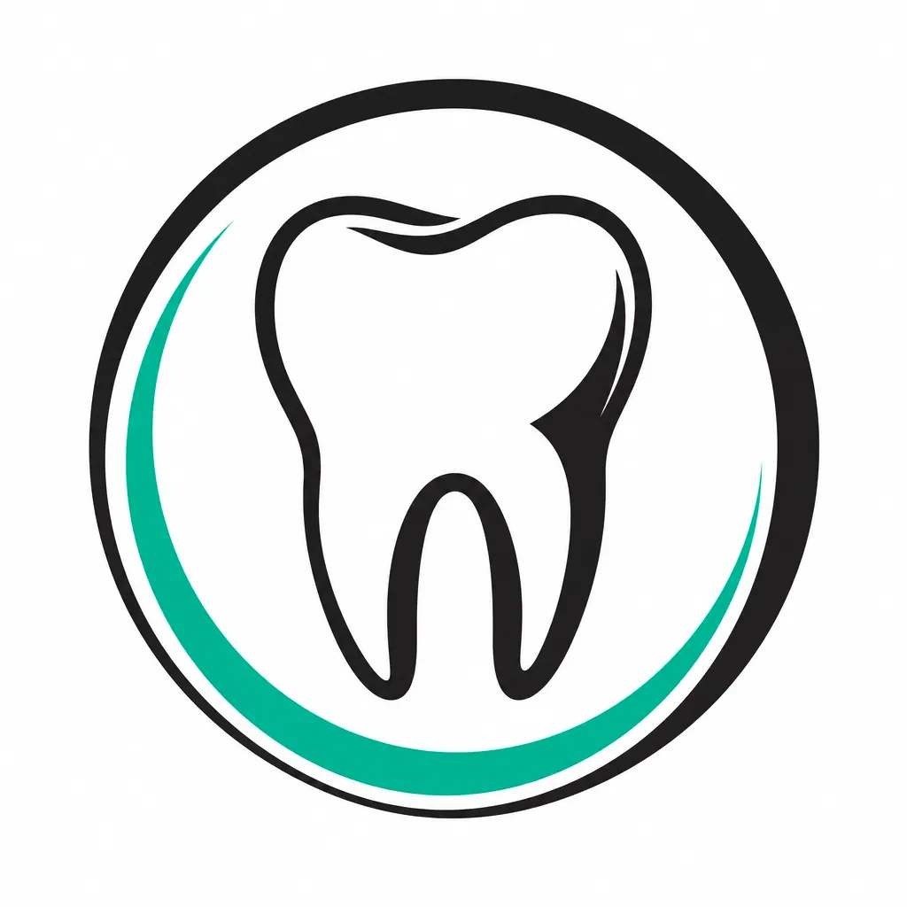 Acme Dental logo — tooth outline inside a green circle